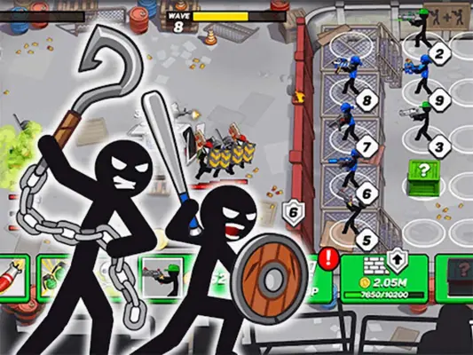 Stickman Defenders Stick War android App screenshot 2